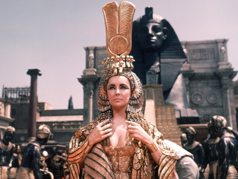 Elizabeth Taylor ve filmu Kleopatra / Cleopatra