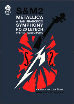 Český plakát filmu Metallica & San Francisco Symphony: S&M2 / Metallica & San Francisco Symphony - S&M2
