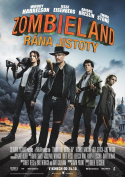 Český plakát filmu Zombieland: Rána jistoty / Zombieland: Double Tap