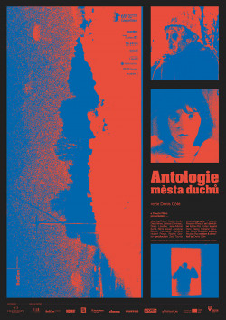 Český plakát filmu Antologie města duchů / Répertoire des villes disparues