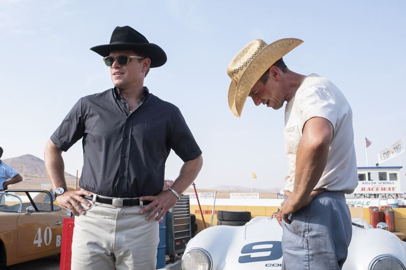 Matt Damon, Christian Bale ve filmu Le Mans '66 / Ford v Ferrari