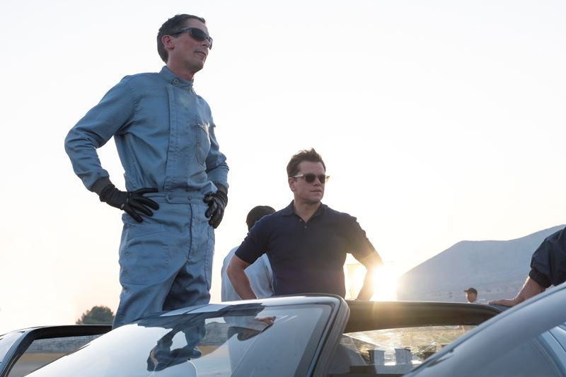 Christian Bale, Matt Damon ve filmu Le Mans '66 / Ford v Ferrari