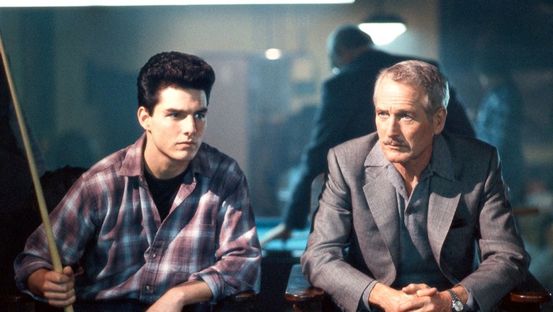 Paul Newman, Tom Cruise ve filmu Barva peněz / The Color of Money