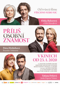 Český plakát filmu  / Příliš osobní známost