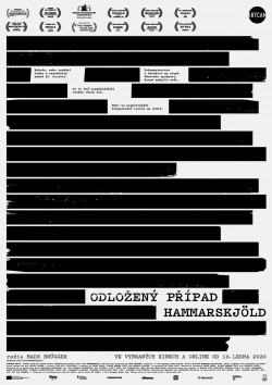 Český plakát filmu Odložený případ: Hammarskjöld / Cold Case Hammarskjöld