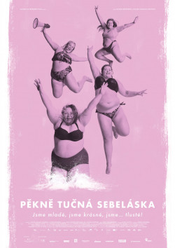 Český plakát filmu Pěkně tučná sebeláska / Fat Front
