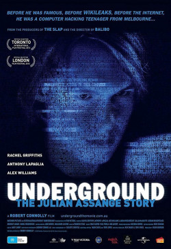 Plakát filmu Pravdivý příběh Juliana Assange / Underground: The Julian Assange Story