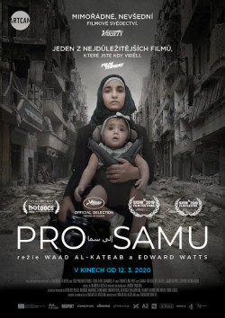 Český plakát filmu Pro Samu / For Sama