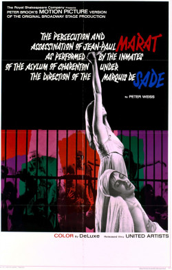 Plakát filmu Marat - Sade / Marat/Sade
