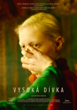 Český plakát filmu Vysoká dívka / Dylda
