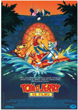 Český plakát filmu Tom a Jerry / Tom and Jerry: The Movie