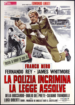 Plakát filmu Policie stíhá, zákon osvobozuje / La polizia incrimina la legge assolve