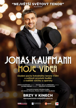 Český plakát filmu Jonas Kaufmann: Moje Vídeň / Jonas Kaufmann - Mein Wien