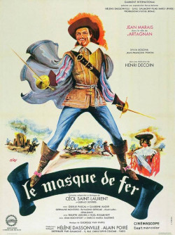 Plakát filmu Železná maska / Le masque de fer