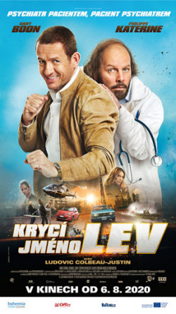 Český plakát filmu Krycí jméno Lev / Le lion