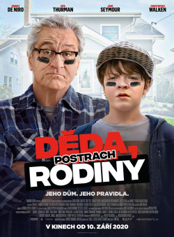 Český plakát filmu Děda, postrach rodiny / War with Grandpa