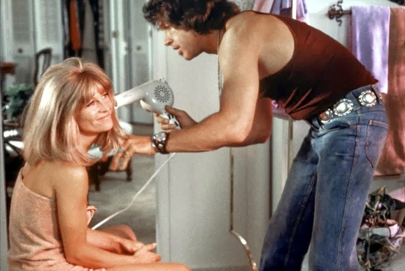 Warren Beatty, Julie Christie ve filmu Šampón / Shampoo
