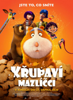 Český plakát filmu Křupaví mazlíčci / Animal Crackers