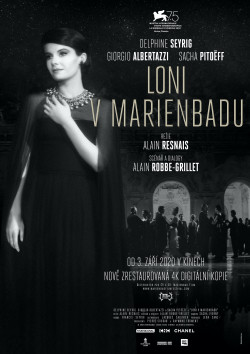 Český plakát filmu Loni v Marienbadu / L'année dernière à Marienbad