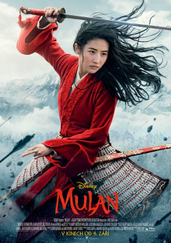 Český plakát filmu Mulan / Mulan