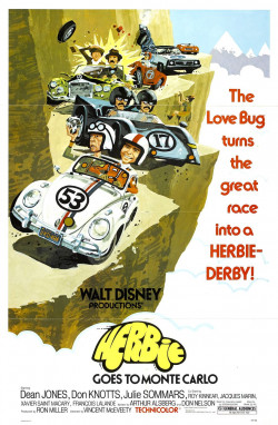 Plakát filmu Herbie jede rallye / Herbie Goes to Monte Carlo