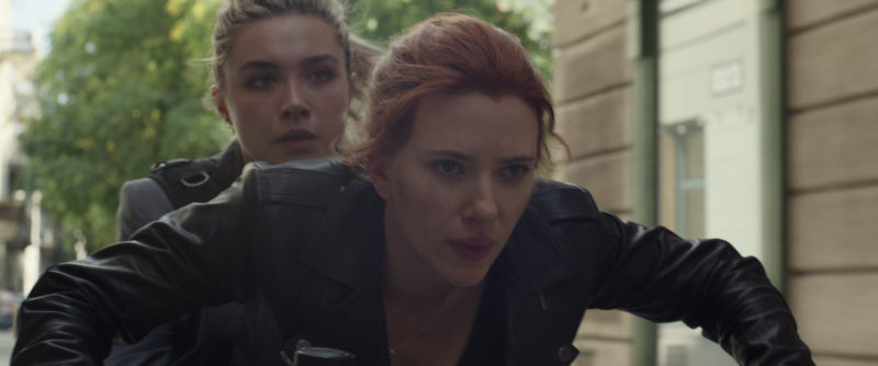Scarlett Johansson, Florence Pugh ve filmu Black Widow / Black Widow