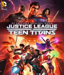 Plakát filmu Liga spravedlivých vs Mladí Titáni / Justice League vs. Teen Titans