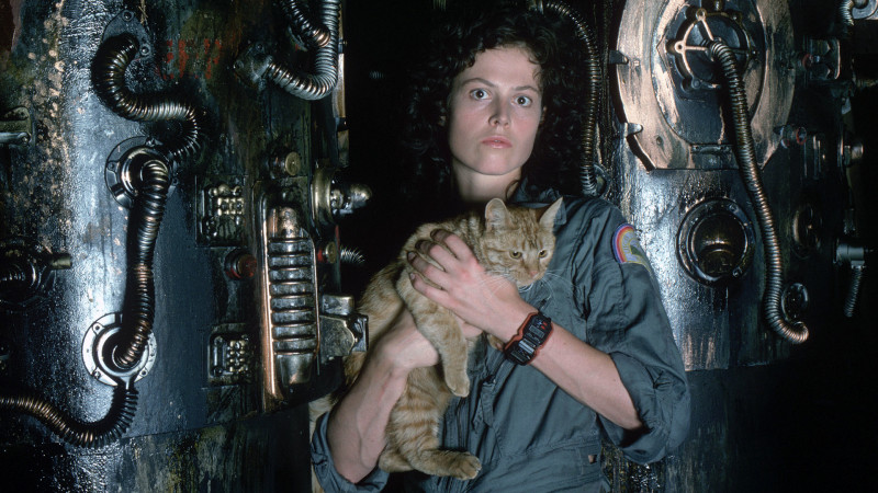 Sigourney Weaver ve filmu Vetřelci / Aliens