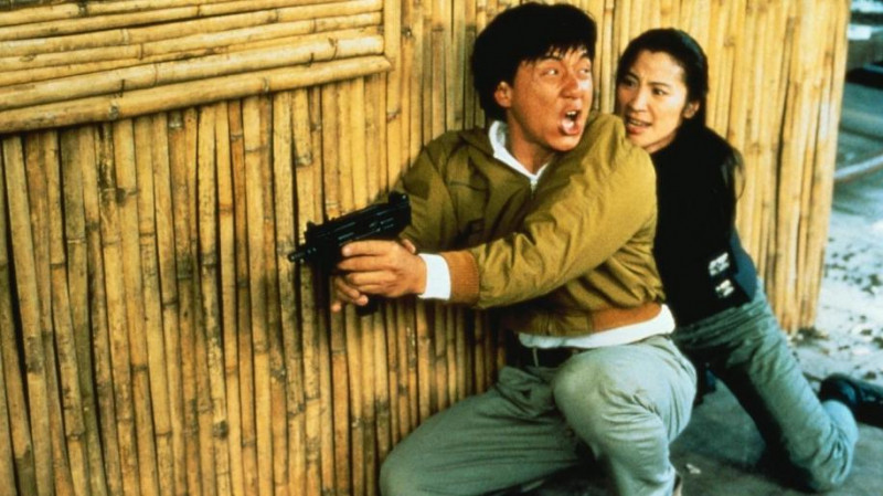 Jackie Chan, Michelle Yeoh ve filmu Police Story 3 / Ging chat goo si 3: Chiu kup ging chat