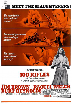 Plakát filmu 100 pušek / 100 Rifles