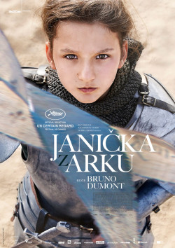 Český plakát filmu Janička z Arku / Jeanne