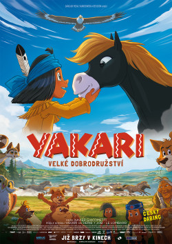 Český plakát filmu Yakari - Velké dobrodružství / Yakari, le film