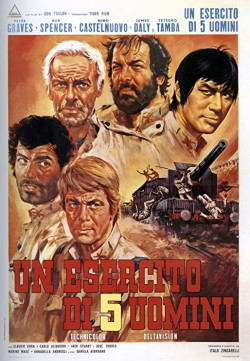 Plakát filmu Armáda pěti mužů / Un esercito di 5 uomini