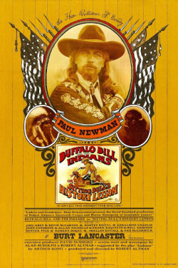 Plakát filmu Buffalo Bill a Indiáni aneb Lekce dějepisu Sedícího býka / Buffalo Bill and the Indians, or Sitting Bull's History Lesson
