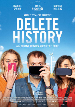 Český plakát filmu Delete History / Effacer l'historique