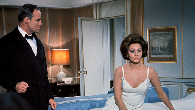 Marlon Brando, Sophia Loren ve filmu Hraběnka z Hongkongu / A Countess from Hong Kong