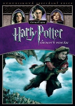 Obal DVD k filmu Harry Potter a Ohnivý pohár