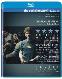 Obal BD k filmu Sociální síť