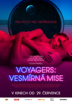 Český plakát filmu Voyagers - Vesmírná mise / Voyagers