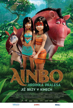 Český plakát filmu Ainbo: Hrdinka pralesa / AINBO: Spirit of the Amazon
