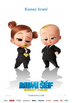 Český plakát filmu Mimi šéf: Rodinný podnik / The Boss Baby: Family Business