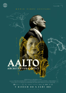 Český plakát filmu Aalto: Architektura emocí / Aalto