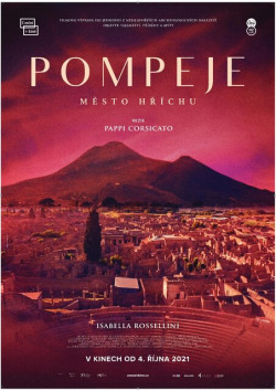Český plakát filmu Pompeje - město hříchu / Pompei - Eros e mito