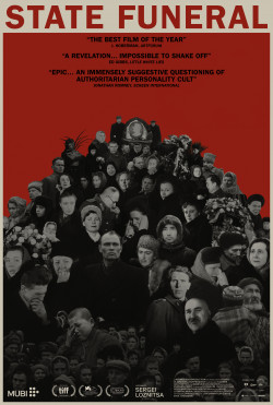 Plakát filmu Stalinův státní pohřeb / Valstybines Laidotuves