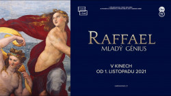 Český plakát filmu Raffael - mladý génius / Raffaello - Il giovane prodigio