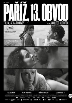 Český plakát filmu Paříž, 13. obvod / Les Olympiades, Paris 13e