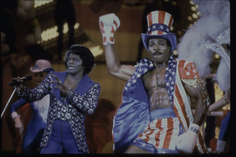 Carl Weathers, James Brown ve filmu Rocky IV / Rocky IV