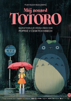 Český plakát filmu Můj soused Totoro / Tonari no Totoro
