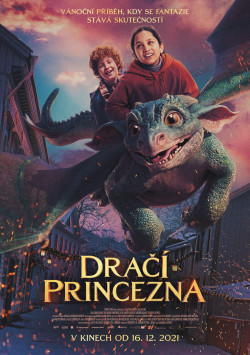 Český plakát filmu Dračí princezna / Dragevokteren