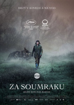 Český plakát filmu Za soumraku / Sutemose
